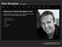 Tablet Screenshot of markmoraghan.com
